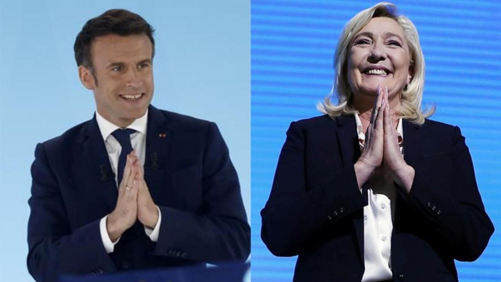 Macron y Le Pen: un duelo mucho más reñido que en 2017