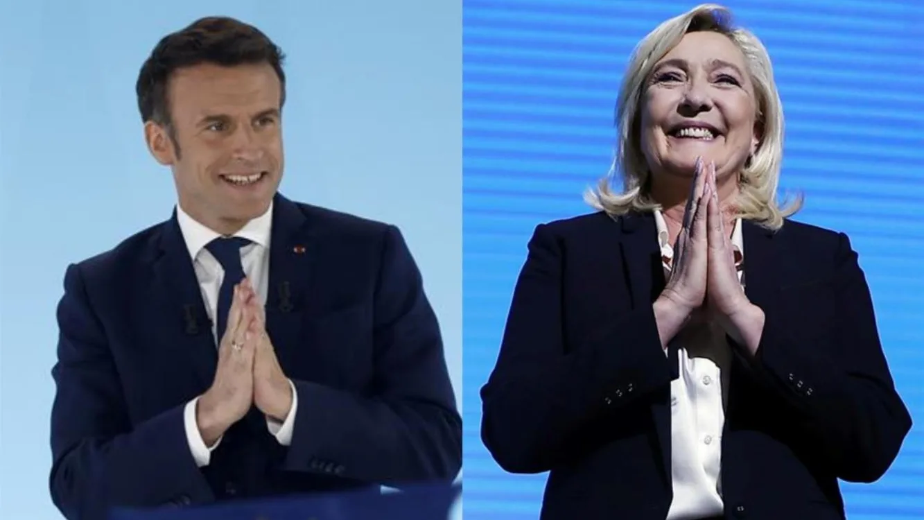Emmanuel Macron y Marine Le Pen Emmanuel Macron y Marine Le Pen