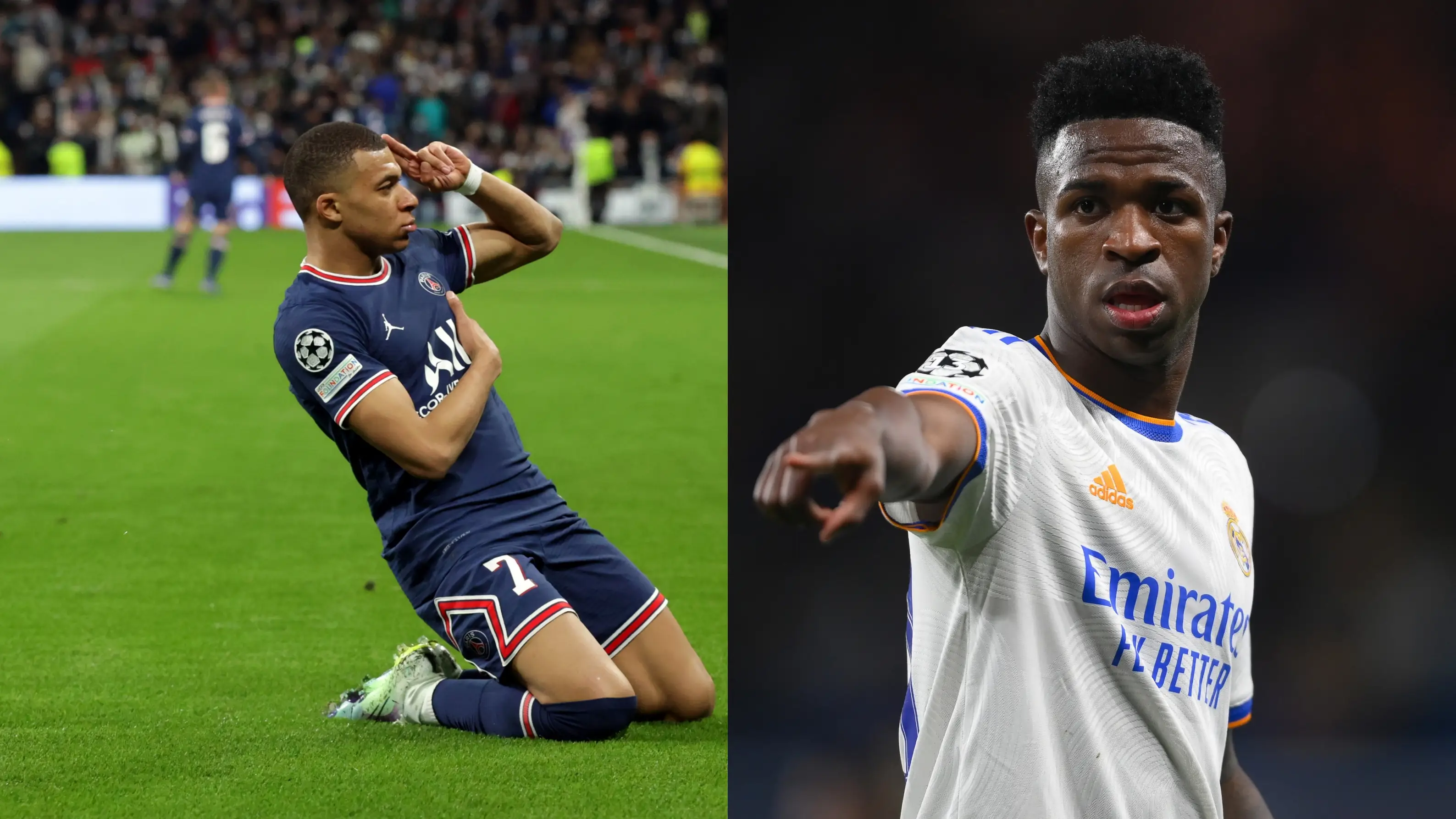 El descarado guiño de Vinicius a Mbappé en Instagram El descarado guiño de Vinicius a Mbappé en Instagram