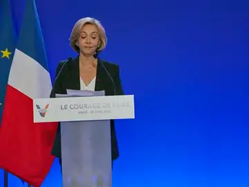 La candidata presidencial de Los Republicanos, Valérie Pécresse. La candidata presidencial de Los Republicanos, Valérie Pécresse.