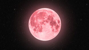 Superluna rosa de abril de 2022