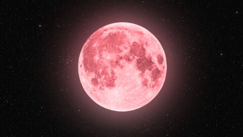 Superluna rosa de abril de 2022