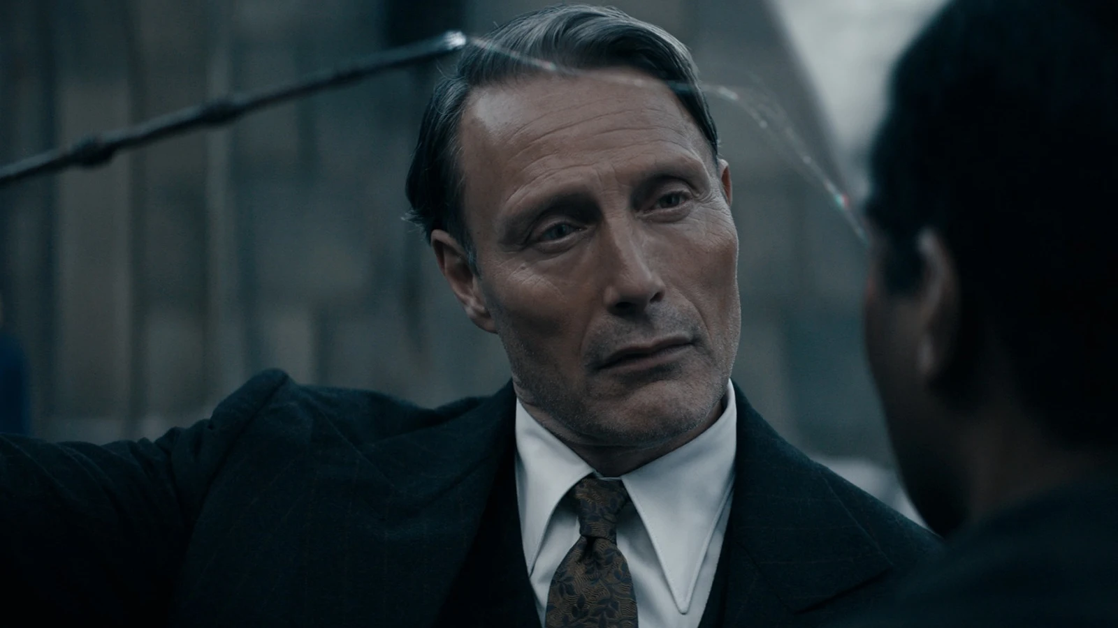Mads Mikkelsen como Grindelwald en 'Animales Fant&aacute;sticos'