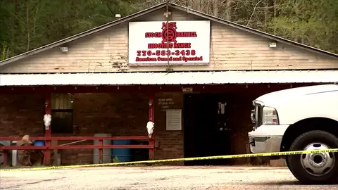 Lugar del tiroteo en Georgia Lugar del tiroteo en Georgia