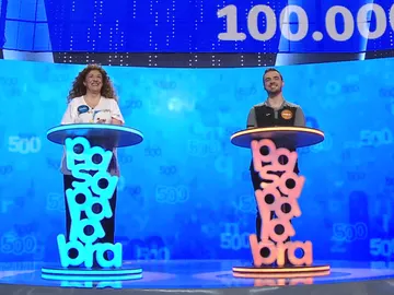 'Pasapalabra' celebra su programa 500 con el enfrentamiento de los dos ganadores del bote: Pablo Díaz y Sofía Álvarez 'Pasapalabra' celebra su programa 500 con el enfrentamiento de los dos ganadores del bote: Pablo Díaz y Sofía Álvarez