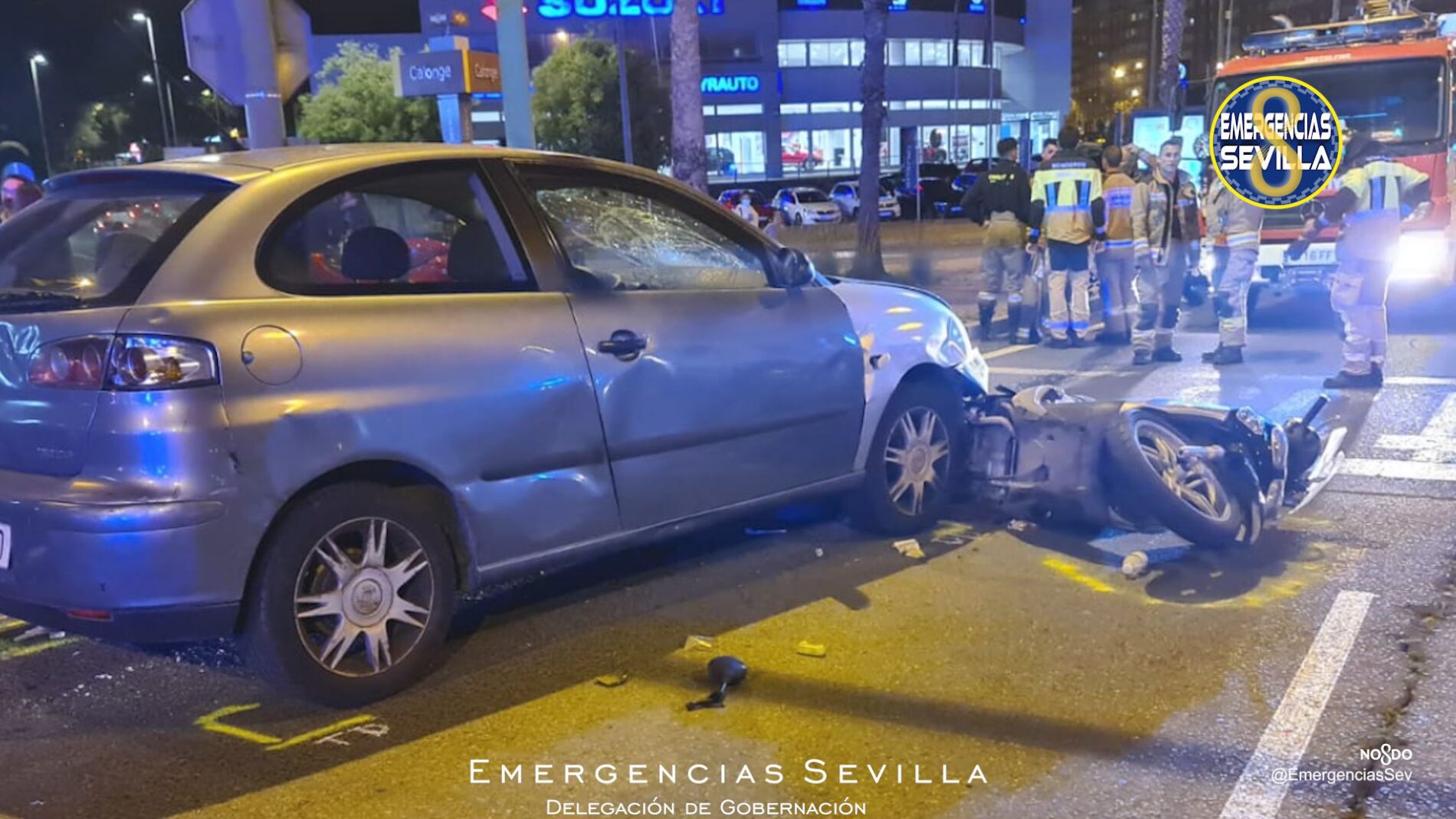 Prisión provisional para una conductora ebria por un atropello mortal a un motorista en Sevilla imagen