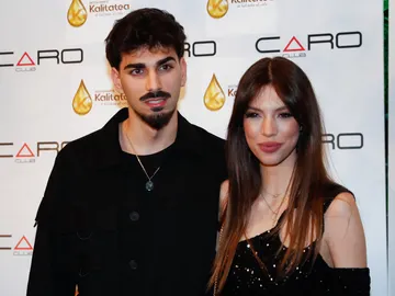 Alejandra Rubio y su novio, Carlos Agüera Alejandra Rubio y su novio, Carlos Agüera