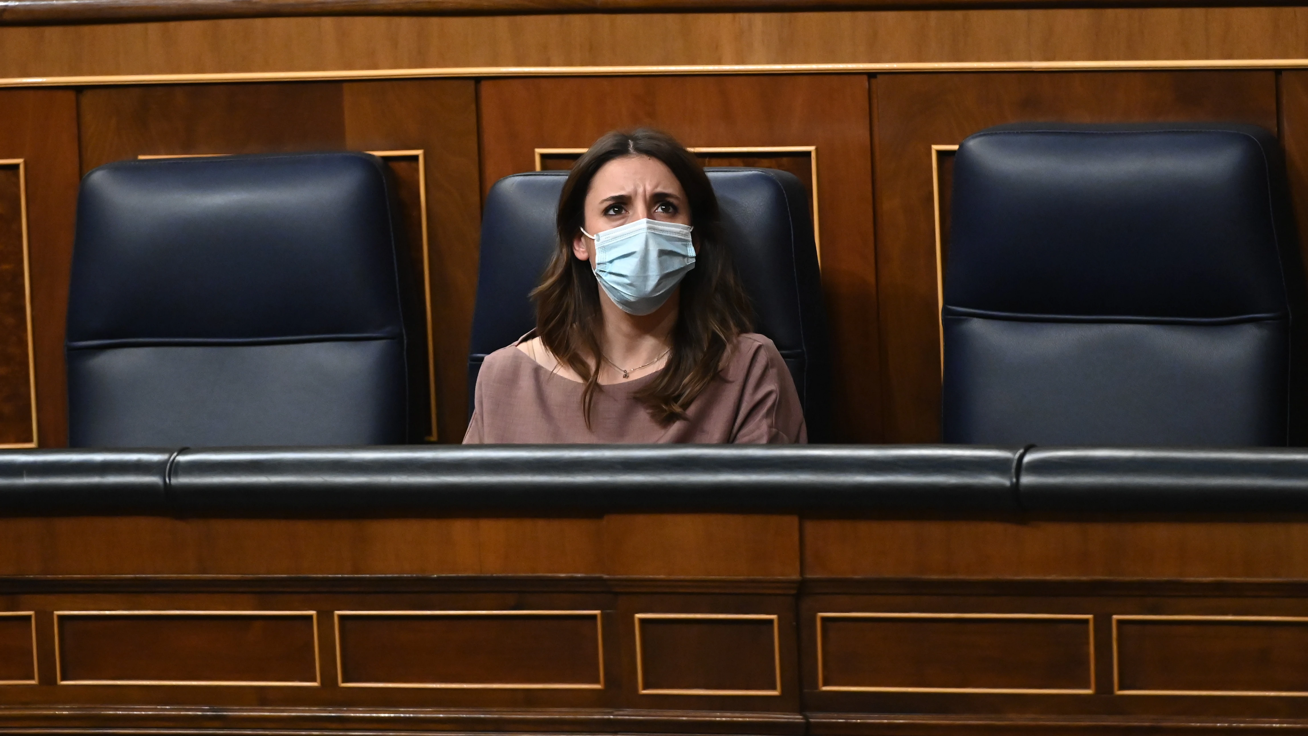 La ministra de Igualdad, Irene Montero
