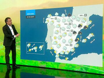 Descenso de temperaturas con nevadas
