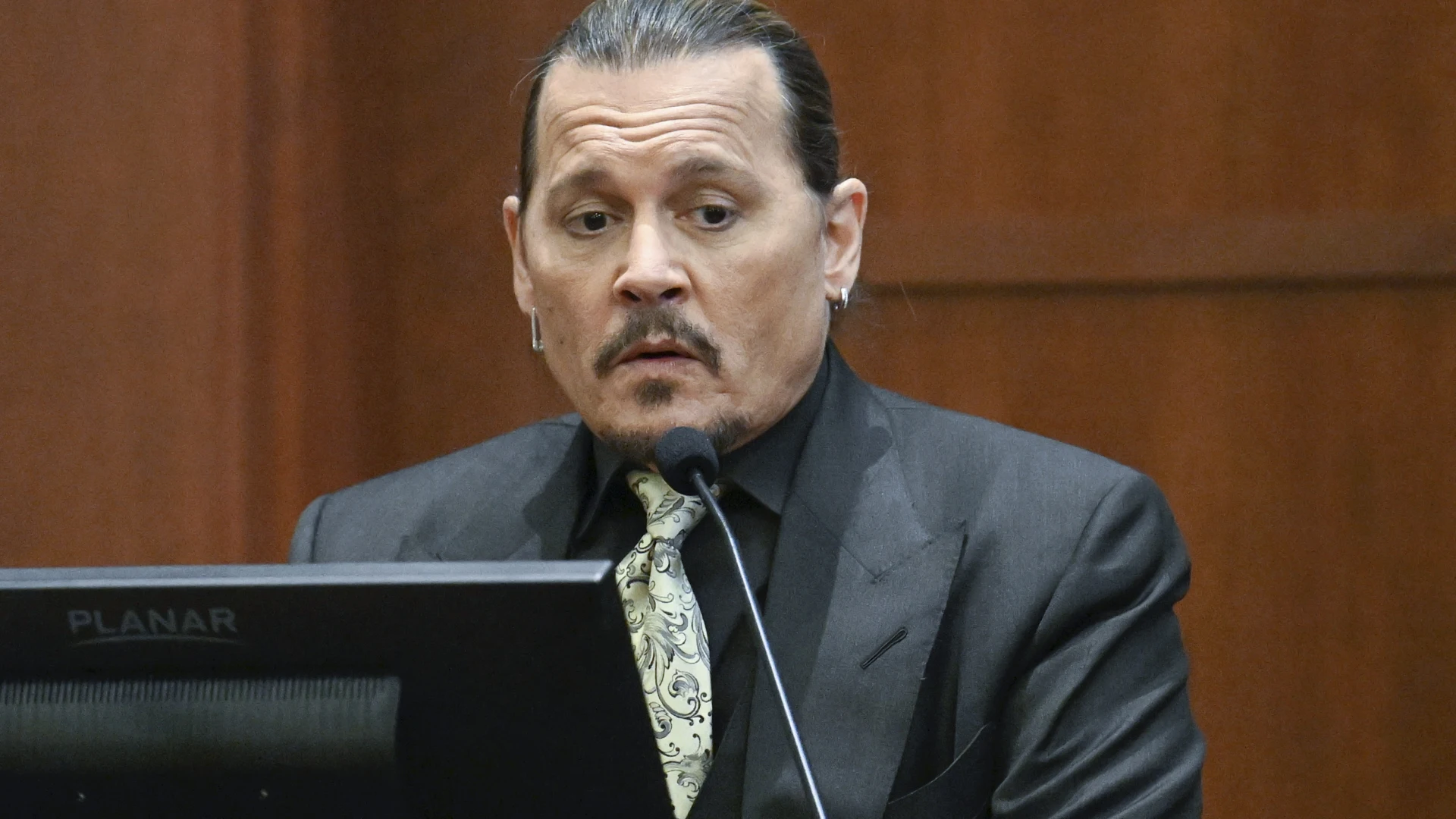 Johnny Depp en el juicio