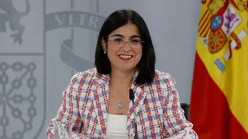La ministra de Sanidad, Carolina Darias La ministra de Sanidad, Carolina Darias