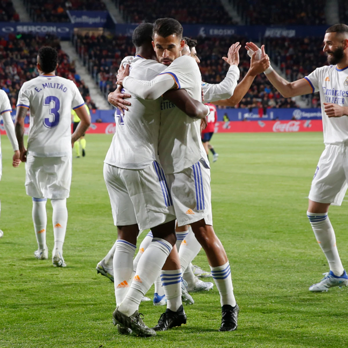 Prefacio Fusión Chapoteo Osasuna - Real Madrid: Resultado, resumen y goles de LaLiga, en directo  (1-3)