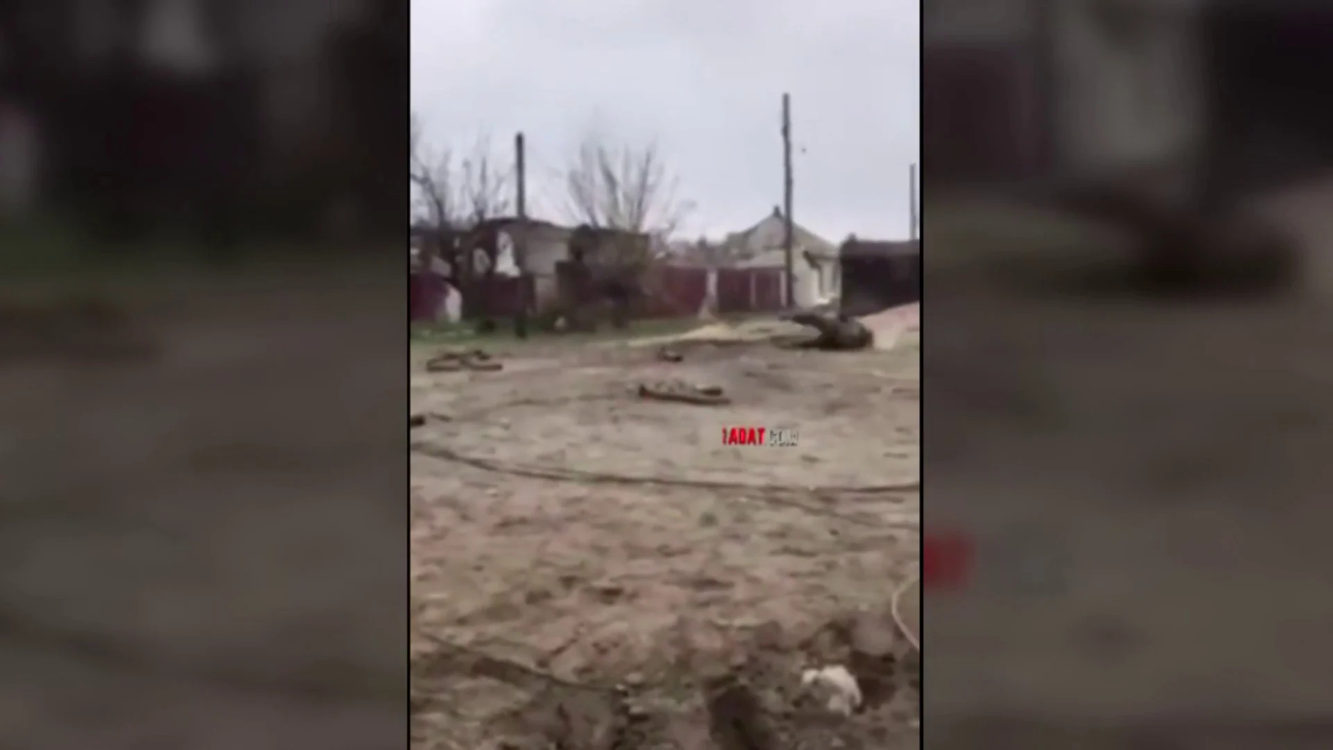 Las imágenes del duro momento en que un soldado ruso es alcanzado por los disparos Las imágenes del duro momento en que un soldado ruso es alcanzado por los disparos