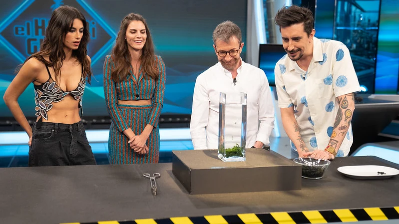 ¡Vuelven a la vida! Marron recrea “la resurrección de las algas” en ‘El Hormiguero 3.0’ Ciencia con Marron