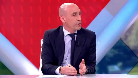 Luis Rubiales en 'Espejo Público' Luis Rubiales en 'Espejo Público'