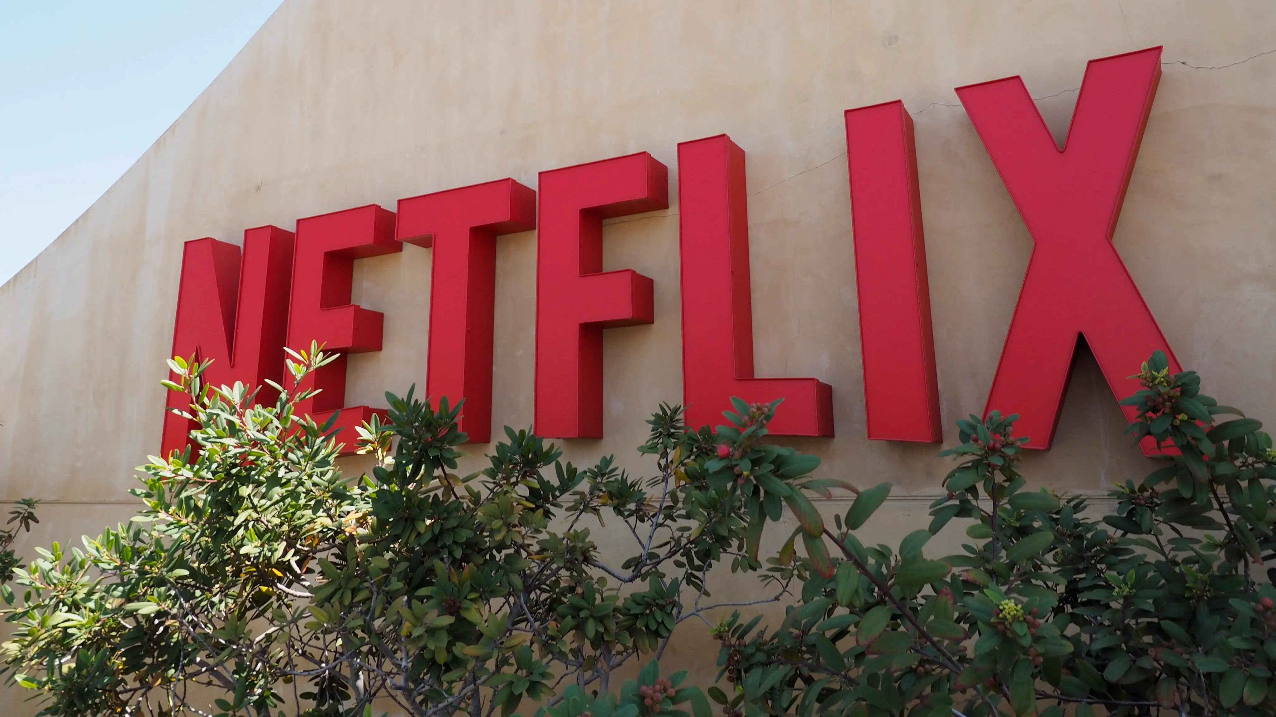 Logo de Netflix en una imagen de archivo