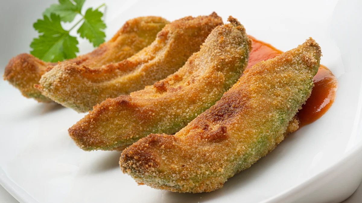 &iexcl;El aperitivo de la semana! Receta de aguacate crujiente al horno