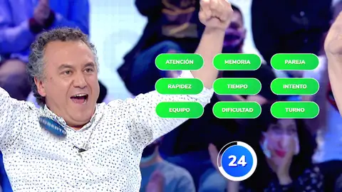 El anticiclón de Roberto Brasero en ‘Pasapalabra’ gracias al ‘¿Dónde están?’: “¡Qué subidón!” El anticiclón de Roberto Brasero en ‘Pasapalabra’ gracias al ‘¿Dónde están?’: “¡Qué subidón!”