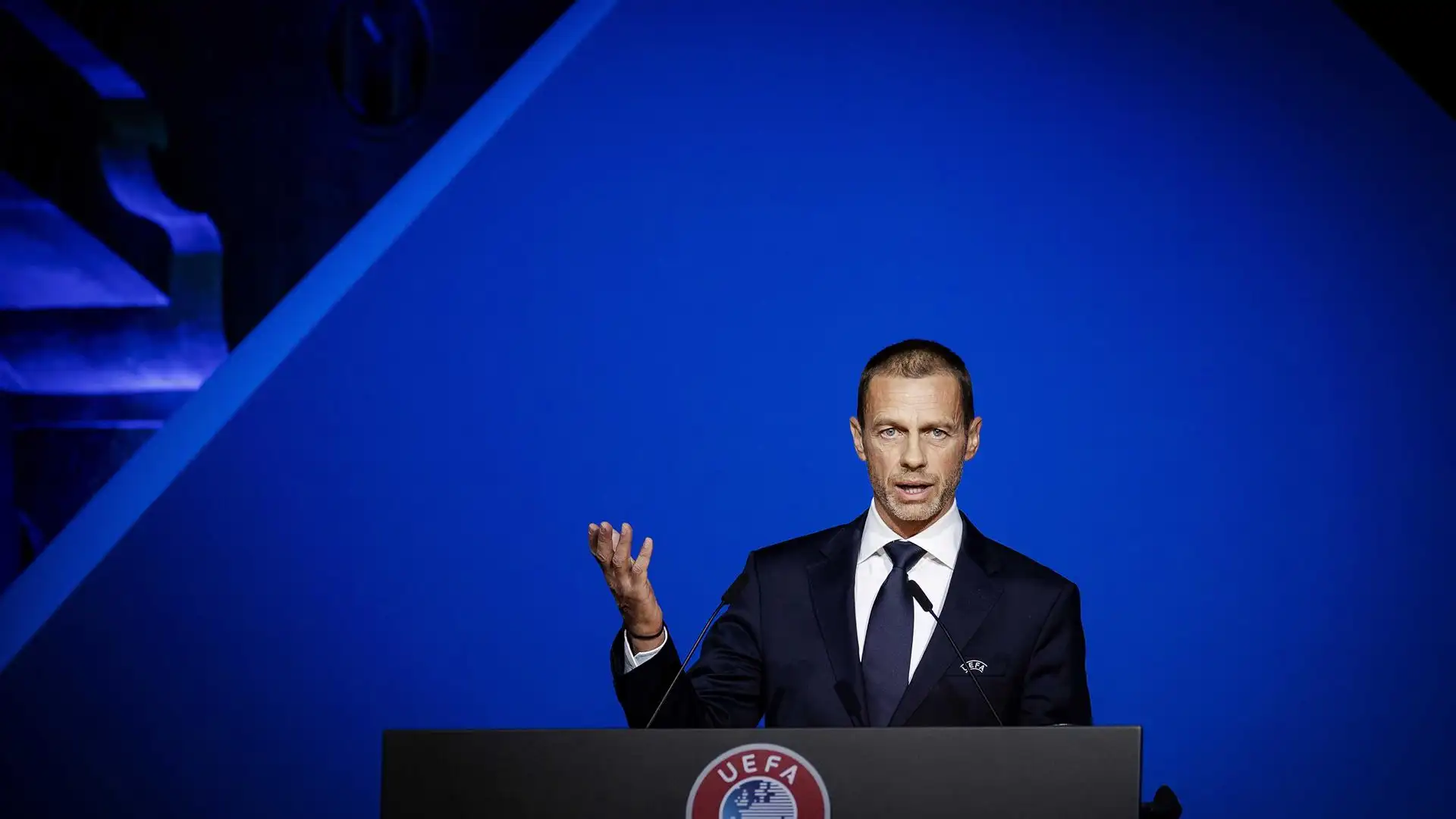 El presidente de la UEFA, Aleksander Ceferin El presidente de la UEFA, Aleksander Ceferin