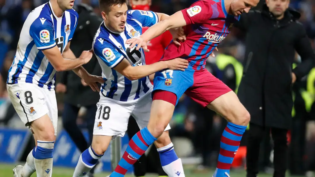 Real Sociedad - Barça: Resultado, resumen y goles de LaLiga, en directo (0-1) Real Sociedad-Barça