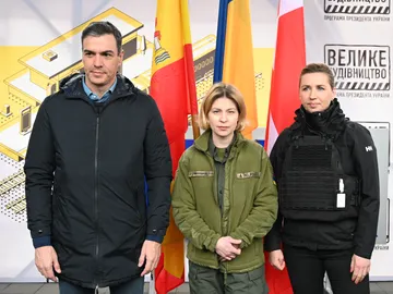 Pedro Sánchez en Kiev Pedro Sánchez en Kiev