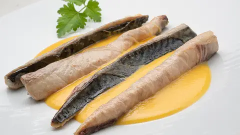 Arguiñano: receta de verdel al horno con crema de calabaza Arguiñano: receta de verdel al horno con crema de calabaza