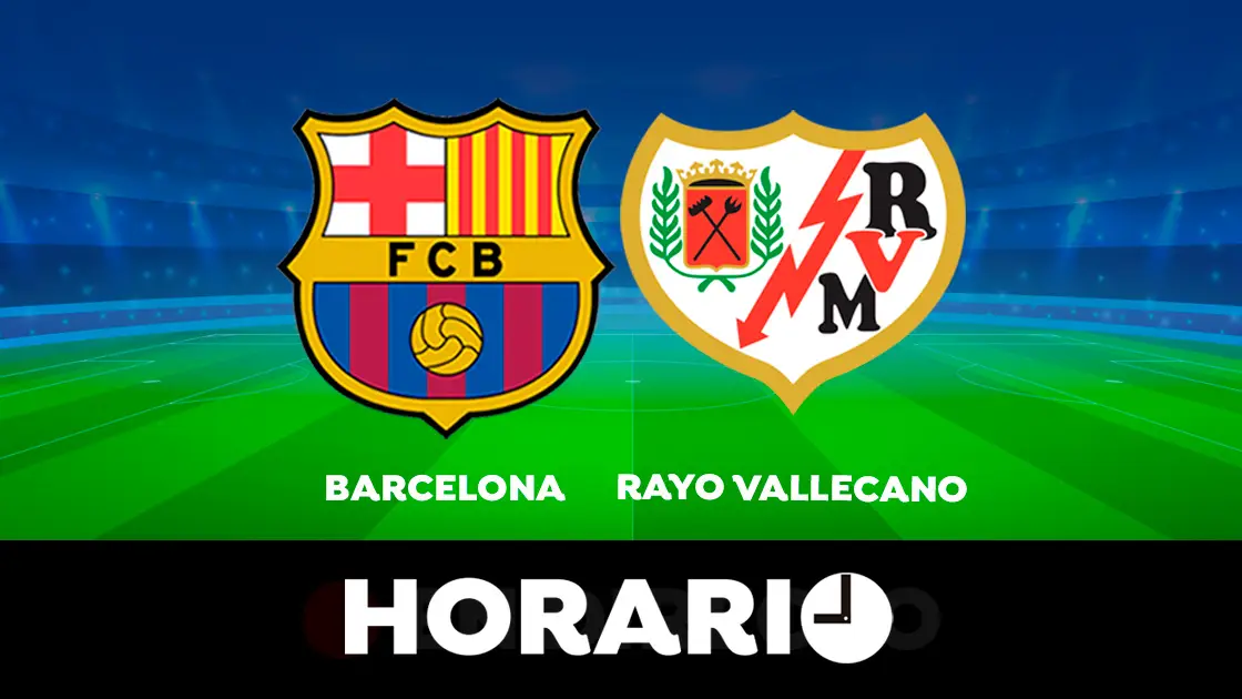 Barcelona - Rayo Vallecano: horario y dónde ver el partido de la Liga Santander Barcelona - Rayo Vallecano: horario y dónde ver el partido de la Liga Santander