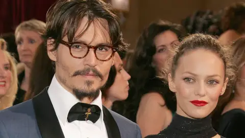 Johnny Depp y Vanesa Paradis Johnny Depp y Vanesa Paradis