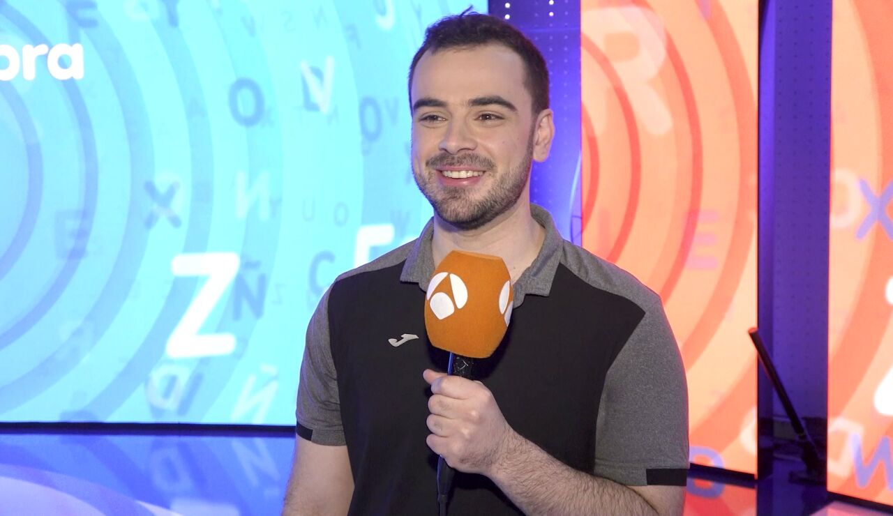 La sensación de Pablo Díaz al volver a 'Pasapalabra': "Es como si nunca me hubiera ido"