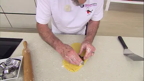 Corta las galletas Corta las galletas