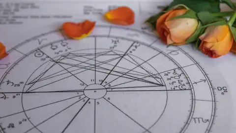 Dibujo de la carta astral Dibujo de la carta astral