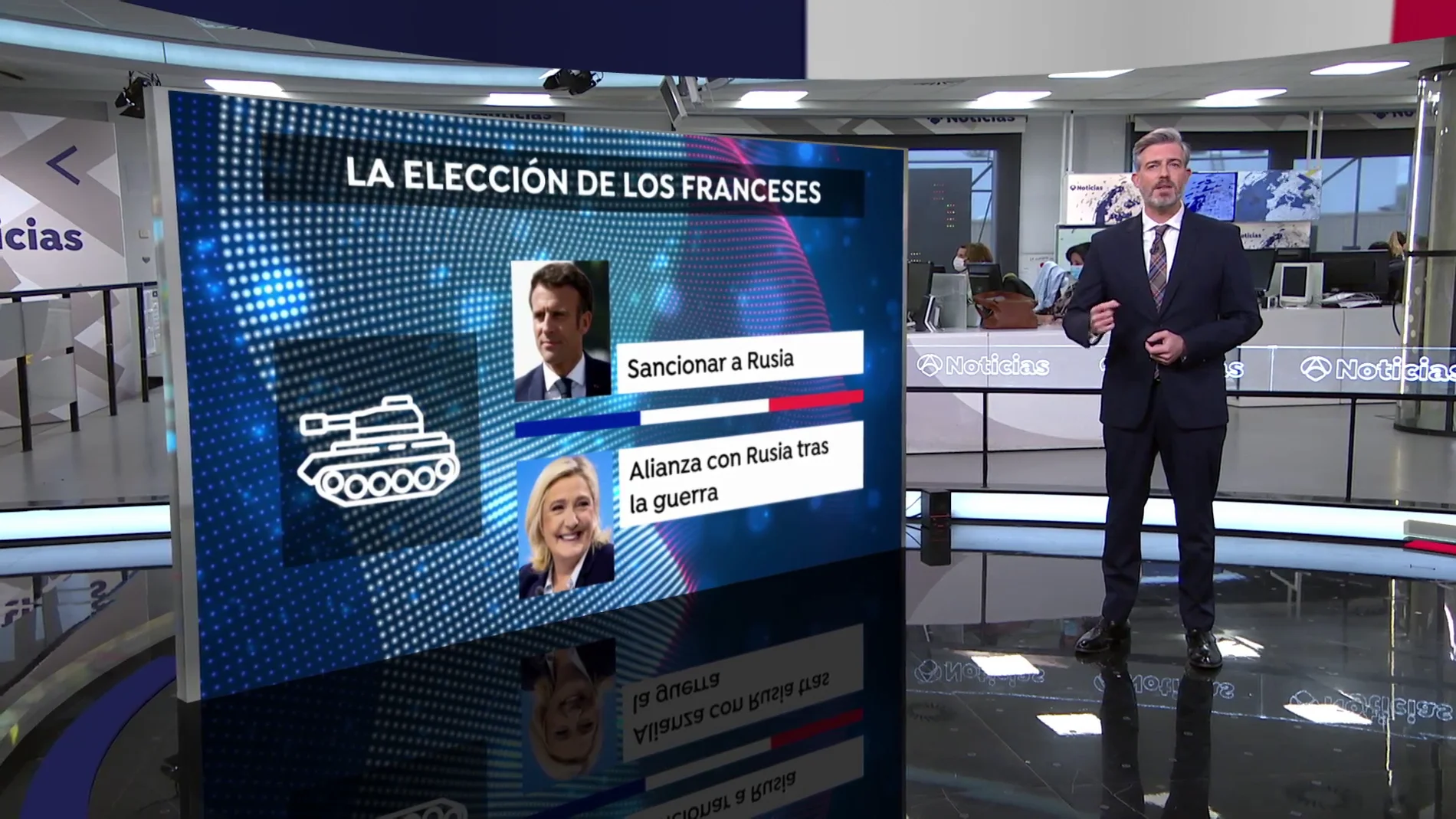 ¿Qué diferencia hay en los programas electorales de Macron y Le Pen en las elecciones de Francia?
