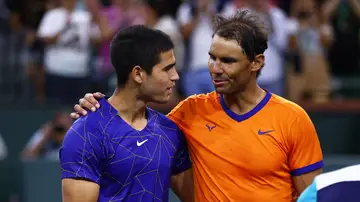 Rafa Nadal - Carlos Alcaraz en el Mutua Madrid Open