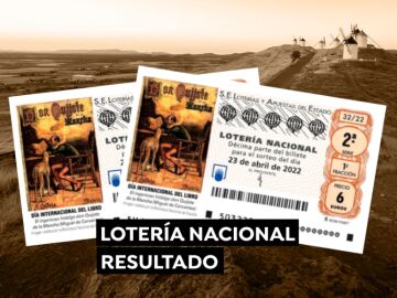 Lotería Nacional hoy: Comprobar décimo de la Lotería Nacional de España del sábado 23 de abril en directo