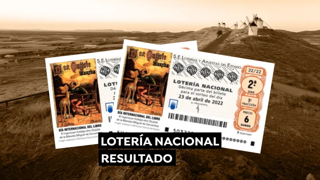 Lotería Nacional hoy: Comprobar décimo de la Lotería Nacional de España del sábado 23 de abril en directo Lotería Nacional