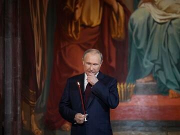 El presidente de Rusia, Vladímir Putin, tras el fracaso de la invasión a Ucrania