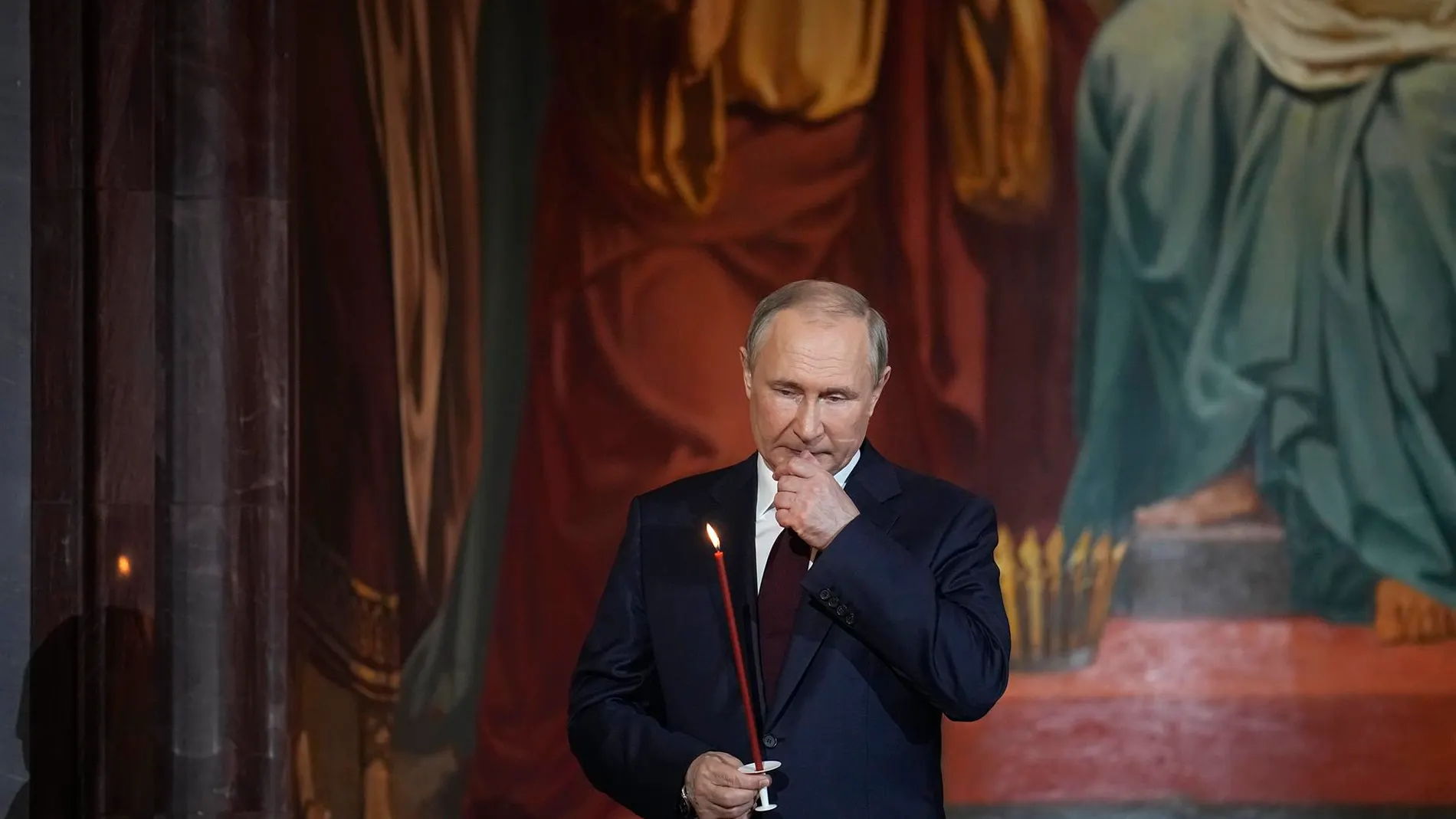 El presidente de Rusia, Vladímir Putin, tras el fracaso de la invasión a Ucrania