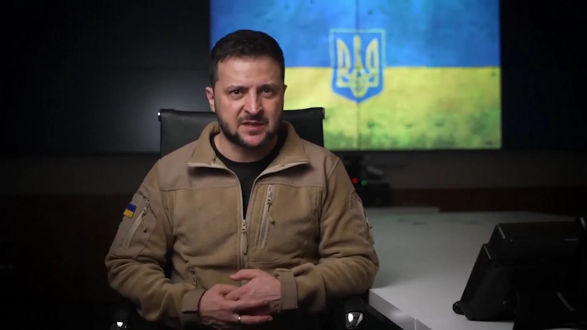 Zelenski asegura que la invasión rusa de Ucrania es "solo el comienzo"
