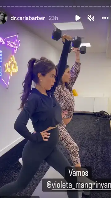 Violeta Mangriñán y Carla Barber Violeta Mangriñán y Carla Barber