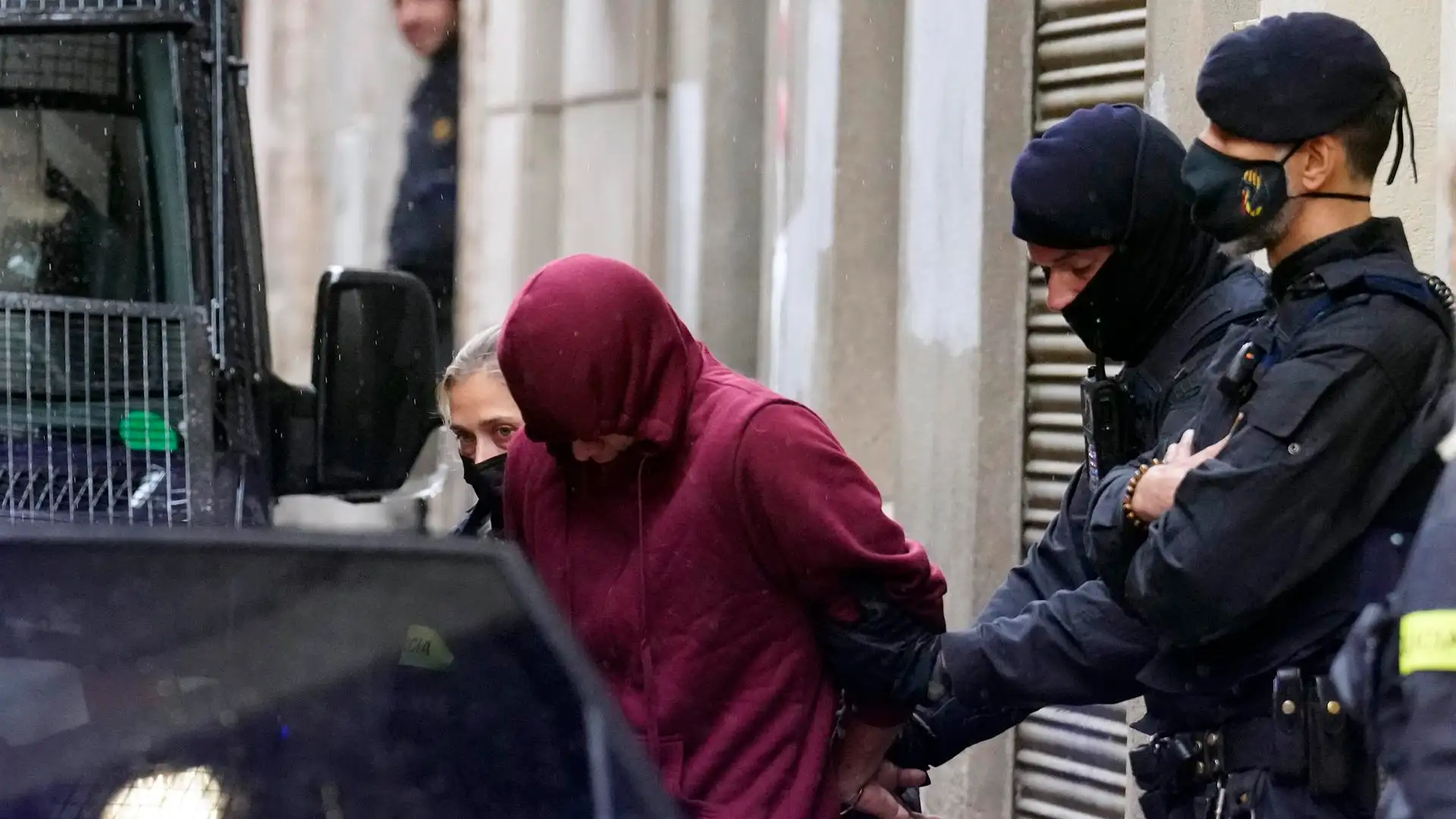 El violador de Igualada, este lunes antes de empezar el juicio por haber agredido a una menor en 2021