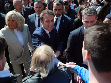 Sánchez, Arrimadas, Garzón, Michel o Johnson felicitan a Emmanuel Macron tras ganar las elecciones en Francia Sánchez, Arrimadas, Garzón, Michel o Johnson felicitan a Emmanuel Macron tras ganar las elecciones en Francia