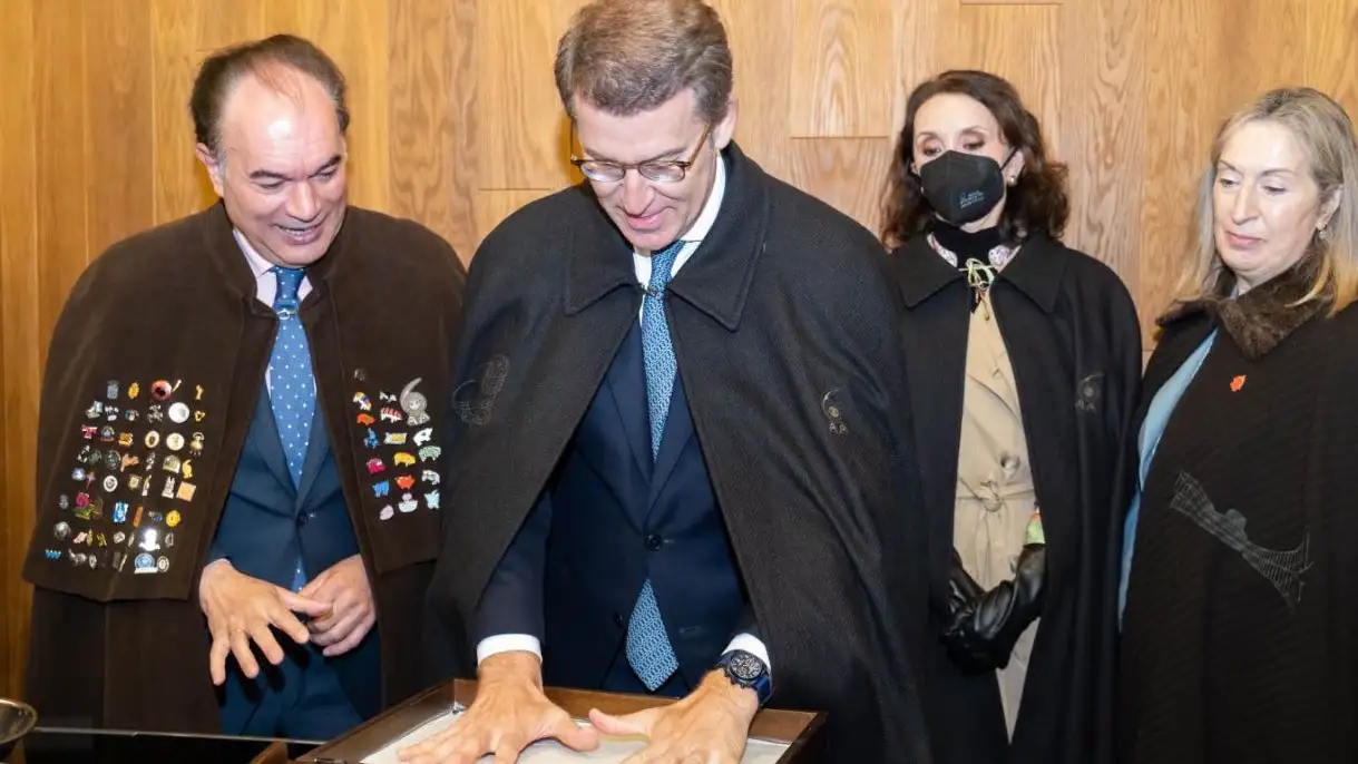 El presidente de Galicia, Alberto Núñez Feijóo El presidente de Galicia, Alberto Núñez Feijóo