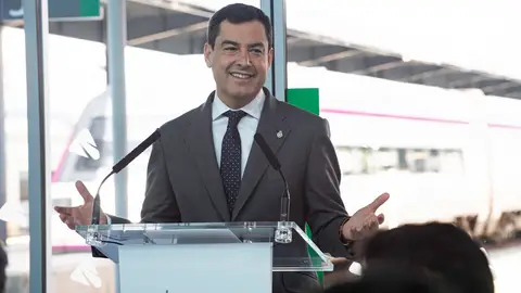 El presidente de la Juna de Andalucía, Juanma Moreno El presidente de la Juna de Andalucía, Juanma Moreno