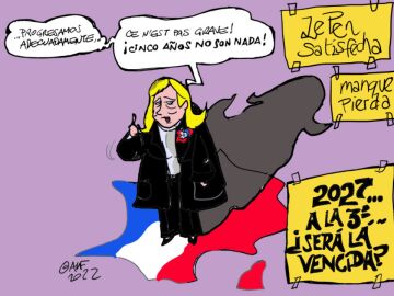 El "progreso" de Le Pen en las elecciones de Francia, la viñeta gráfica de Alfredo Boto-Hervás