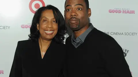 Chris Rock y su madre, Rose Rock Chris Rock y su madre, Rose Rock