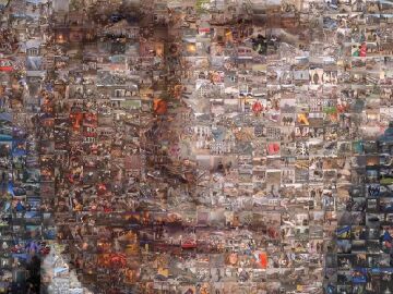 El retrato del horror: 1.500 fotos de las víctimas de la guerra que construyen el rostro de Putin