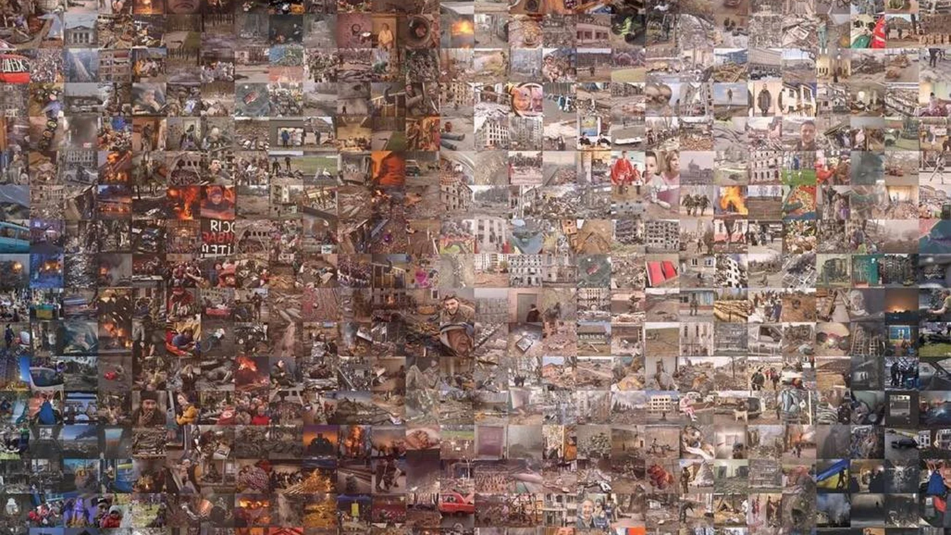 El retrato del horror: 1.500 fotos de las víctimas de la guerra que construyen el rostro de Putin El retrato del horror: 1.500 fotos de las víctimas de la guerra que construyen el rostro de Putin