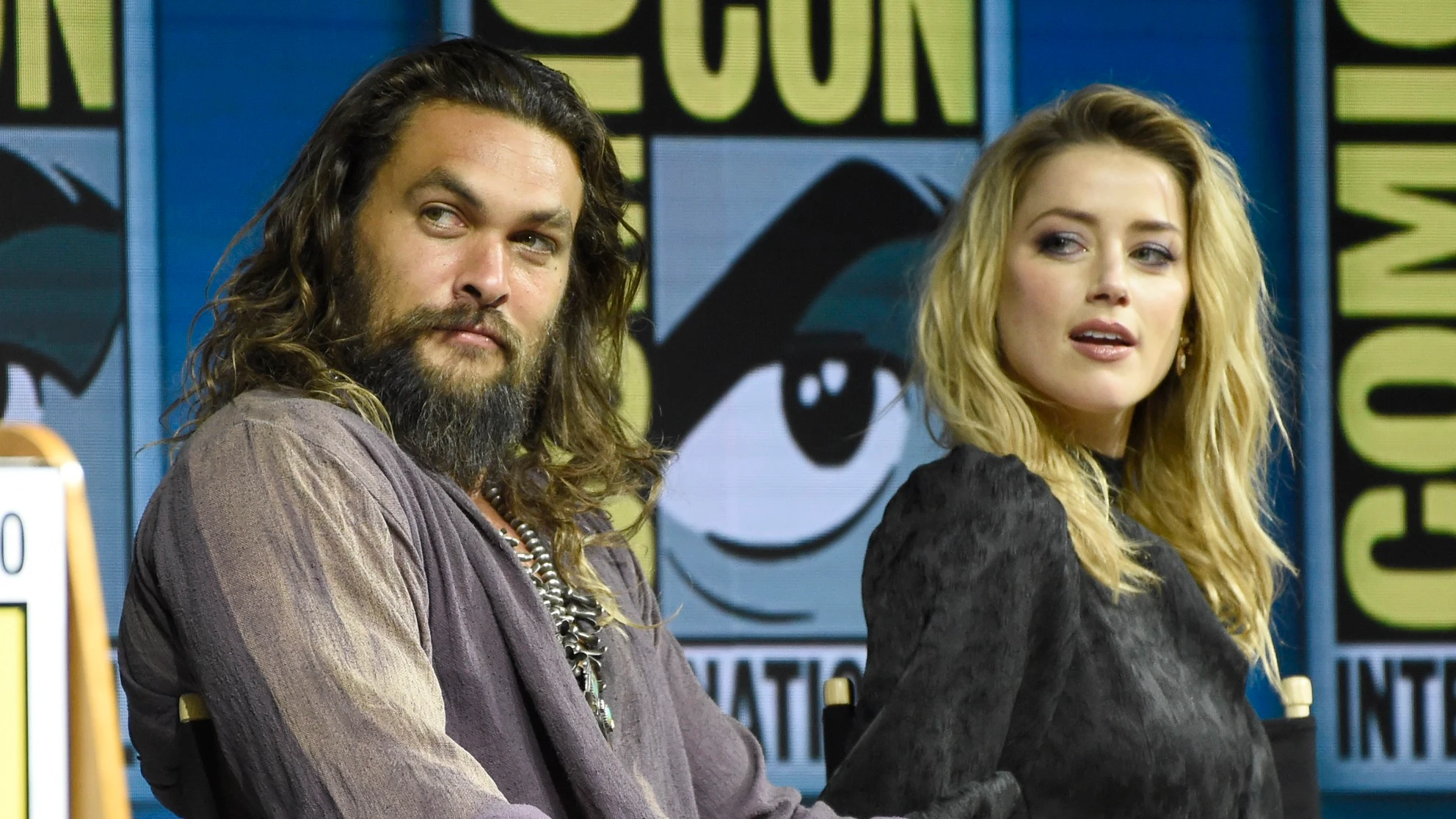 Jason Momoa y Amber Heard, protagonistas de 'Aquaman'