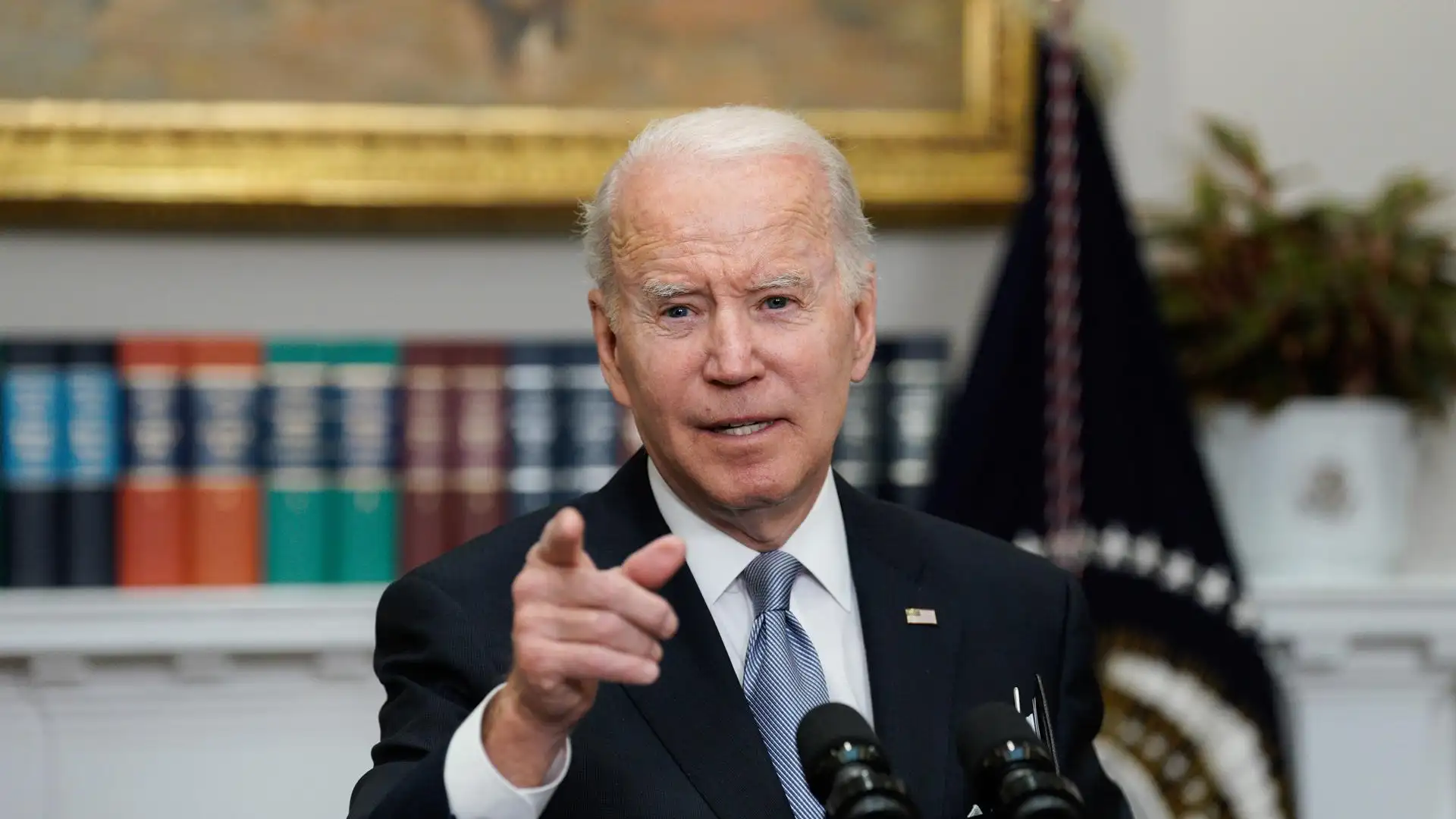 La curiosa y viral man&iacute;a que repite una y otra vez Joe Biden 