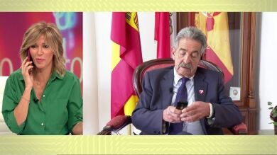 Miguel Ángel Revilla 'regaña' a Susanna Griso al llamarla por teléfono en directo